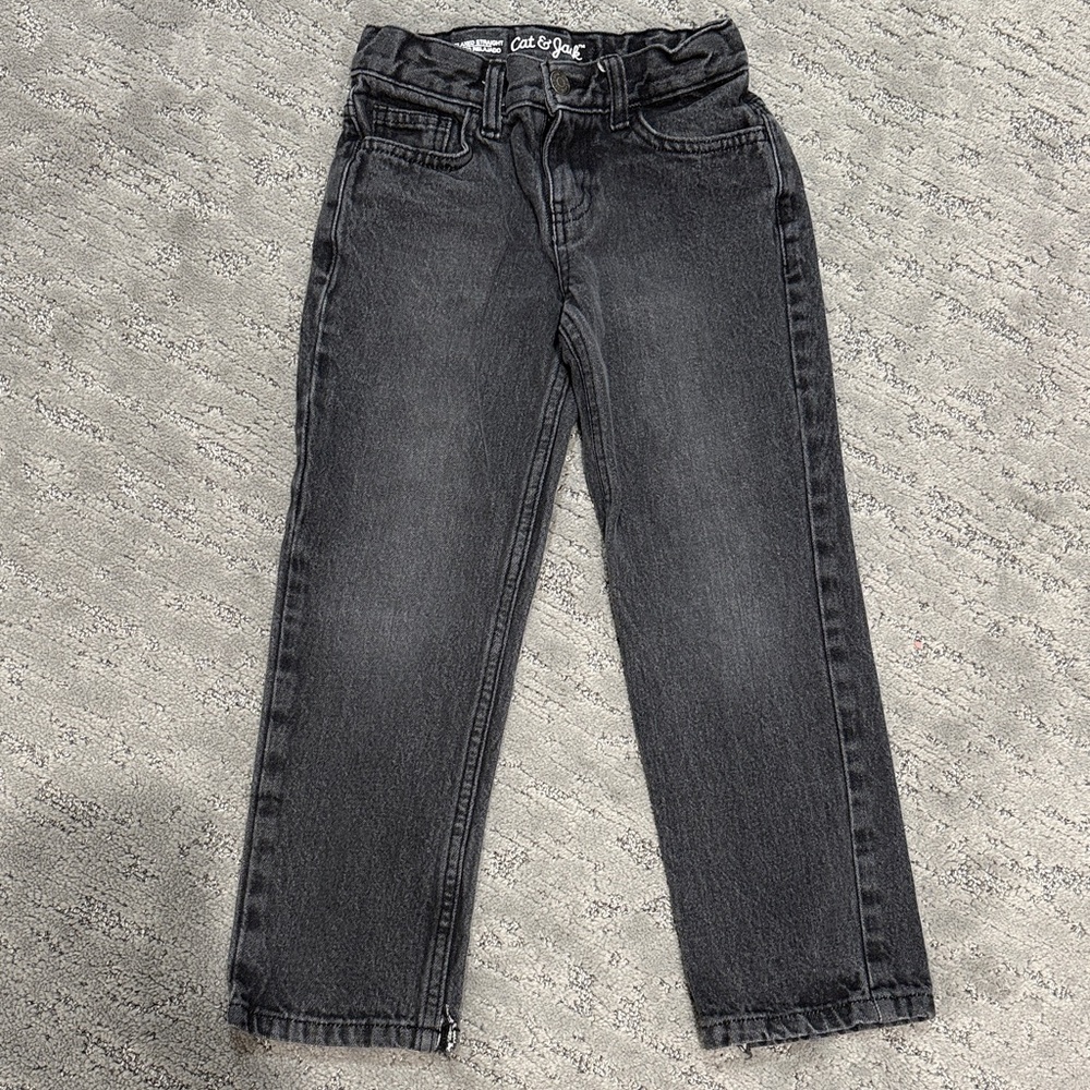 Cat & Jack Charcoal Denim Pants